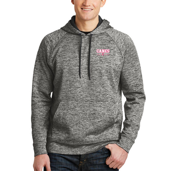 PINK Print Canes Baseball Adult Wicking Sweatshirt Thumbnail