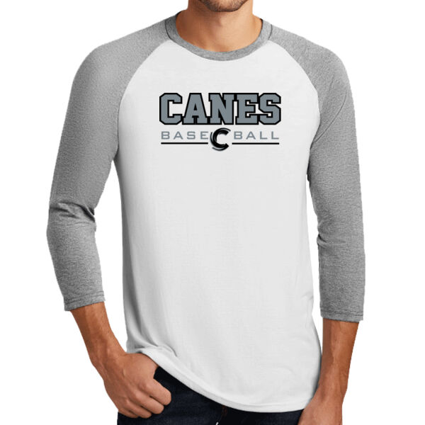 Canes Simple - Unisex TriBlend Raglan Thumbnail
