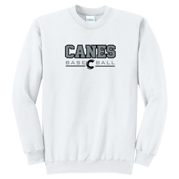 Canes Simple - Adult Crewneck Sweatshirt Thumbnail