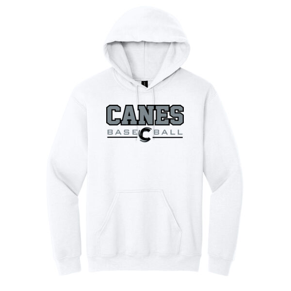 Canes Simple - Adult Hooded Sweatshirt Thumbnail