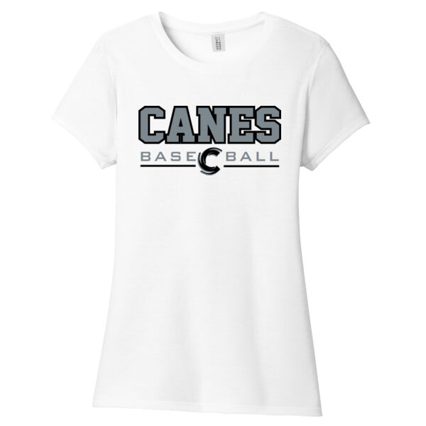 Canes Simple - Ladies TriBlend Tee Thumbnail