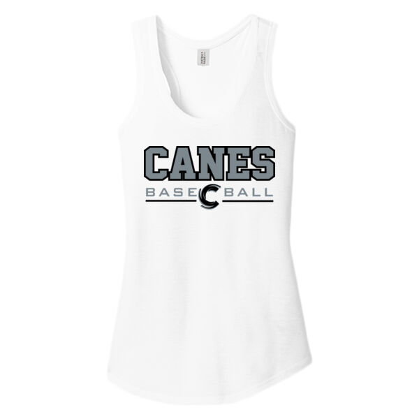 Canes Simple - Ladies TriBlend Tank Thumbnail