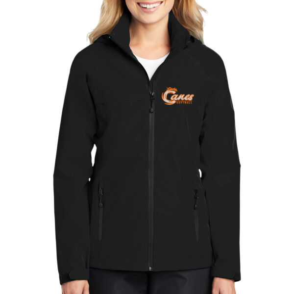 Lady Canes Softball Waterproof Ladies Jacket Thumbnail