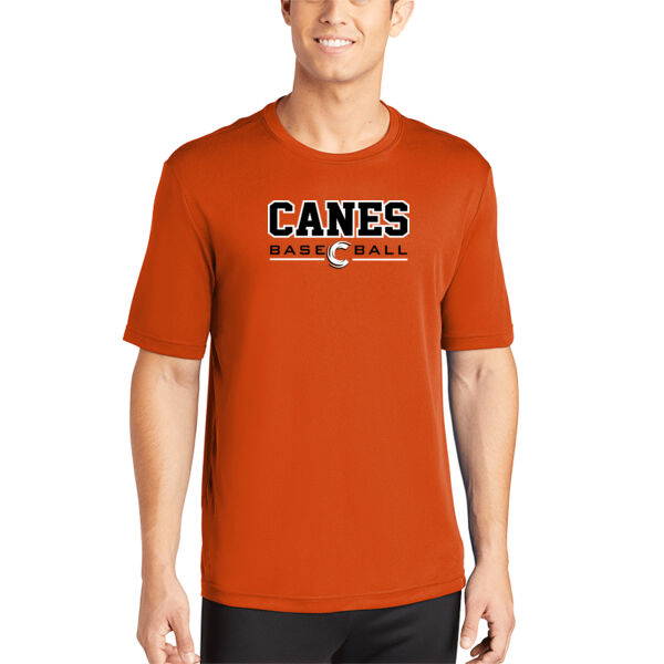 Canes Unisex Wicking T-shirt Thumbnail
