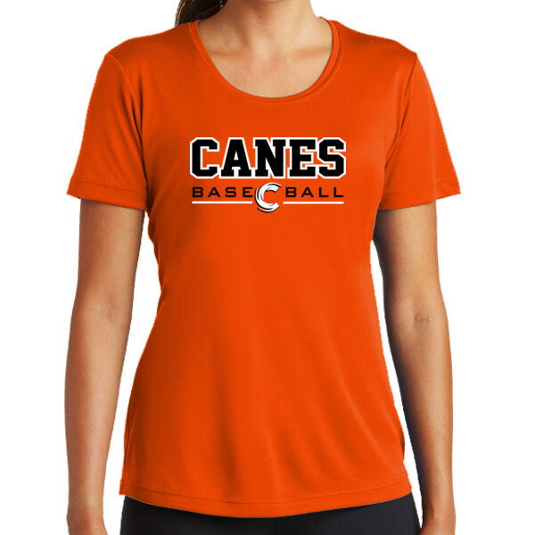 Canes Unisex Wicking T-shirt Thumbnail