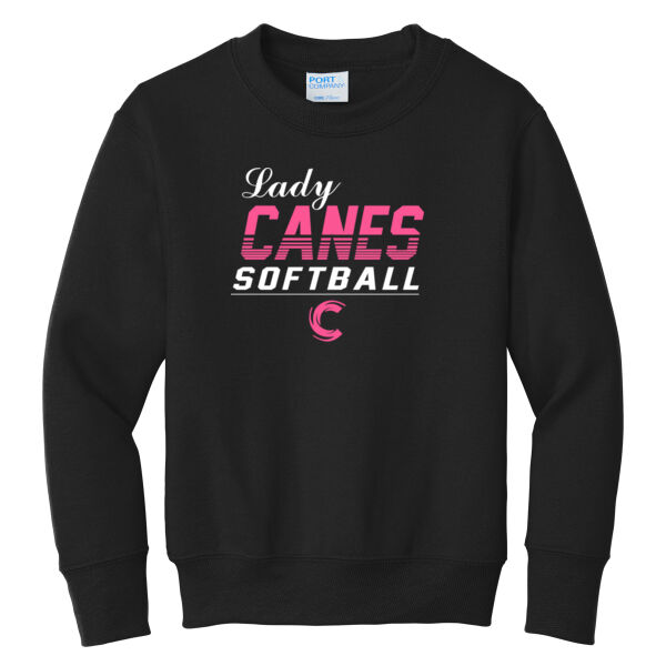 Youth Core Fleece Crewneck Sweatshirt Thumbnail