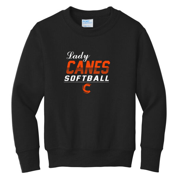 Youth Core Fleece Crewneck Sweatshirt Thumbnail
