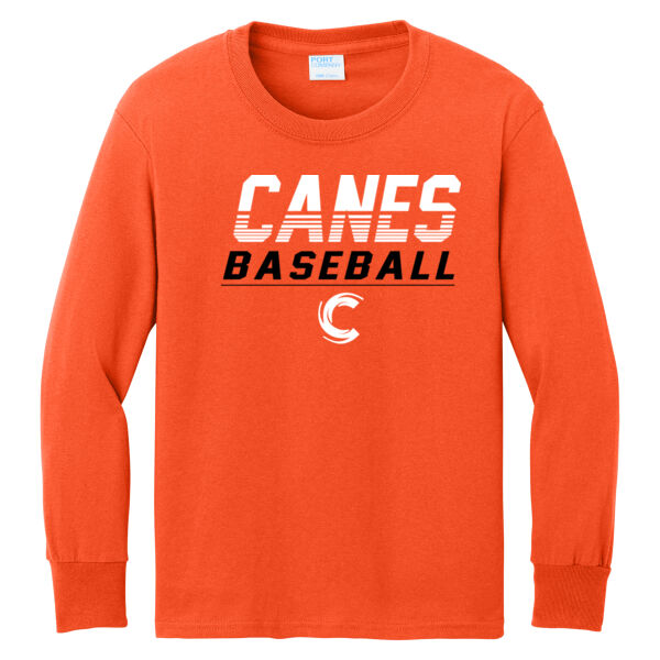 Youth Cotton Long Sleeve T-Shirt Thumbnail
