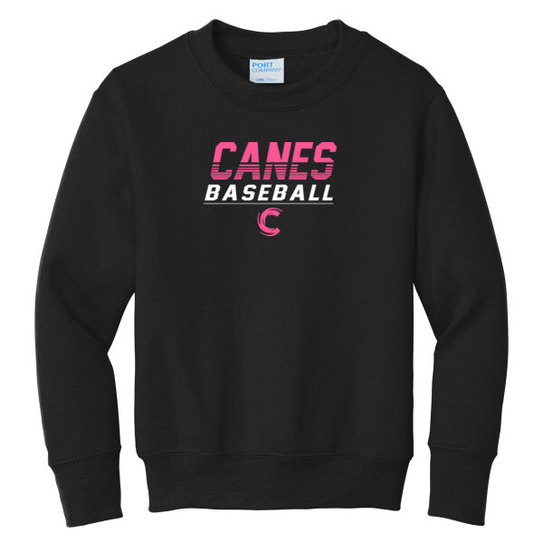 Youth Core Cotton Fleece Crewneck Thumbnail