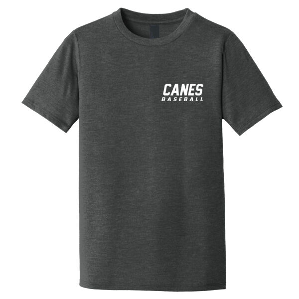 Canes Flag Youth Tri-Blend T-Shirt Thumbnail