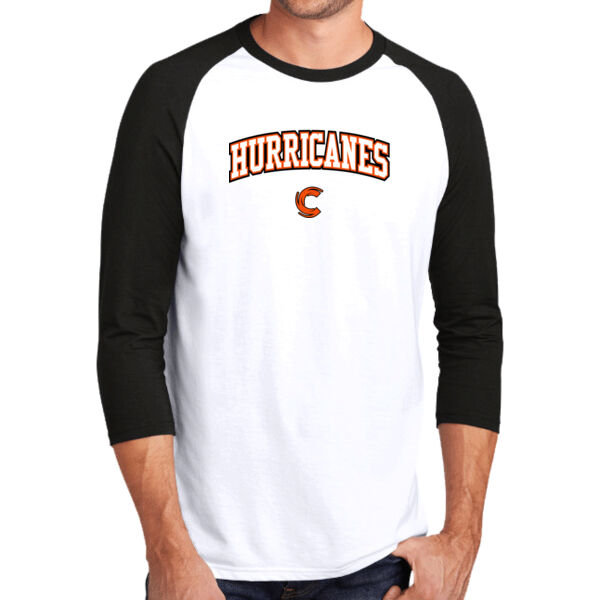 Unisex/Mens District Soft Style 3/4 Sleeve Raglan Thumbnail