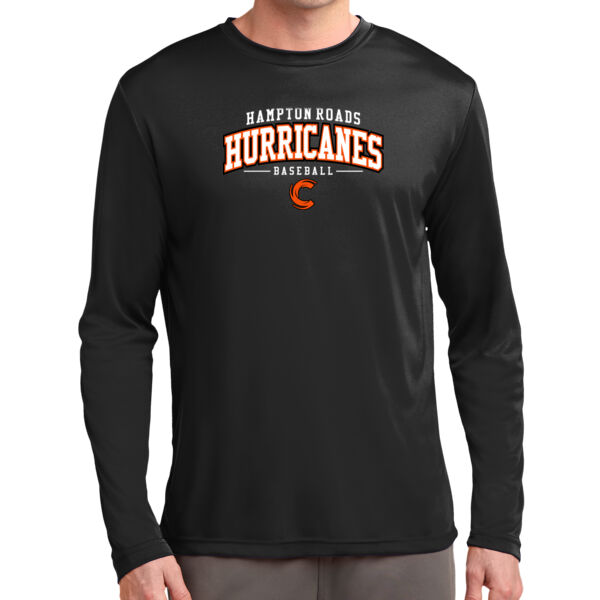 Unisex/Mens Sport Tek 100% Polyester Wicking Long Sleeve T-shirt Thumbnail