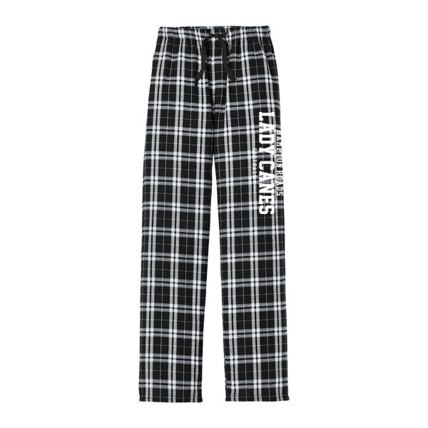 Unisex/Mens Flannel Pants with Pockets (lady Canes Logo) Thumbnail